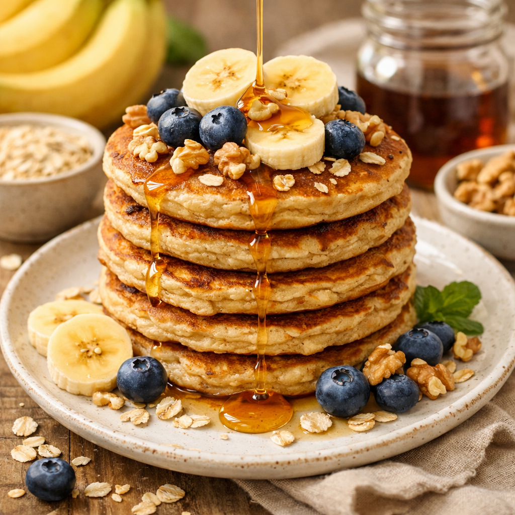 Hotcakes de avena